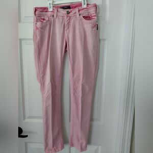 Stylish Pink Women's Jeans